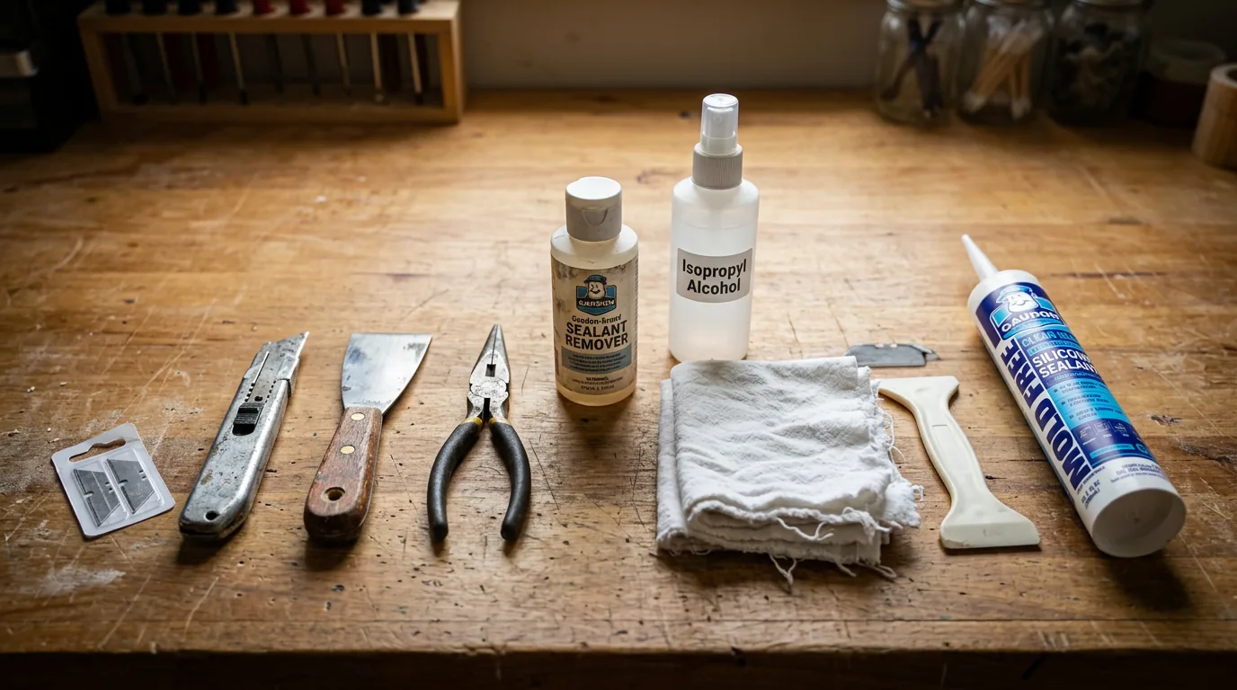 Remove Old Sealant