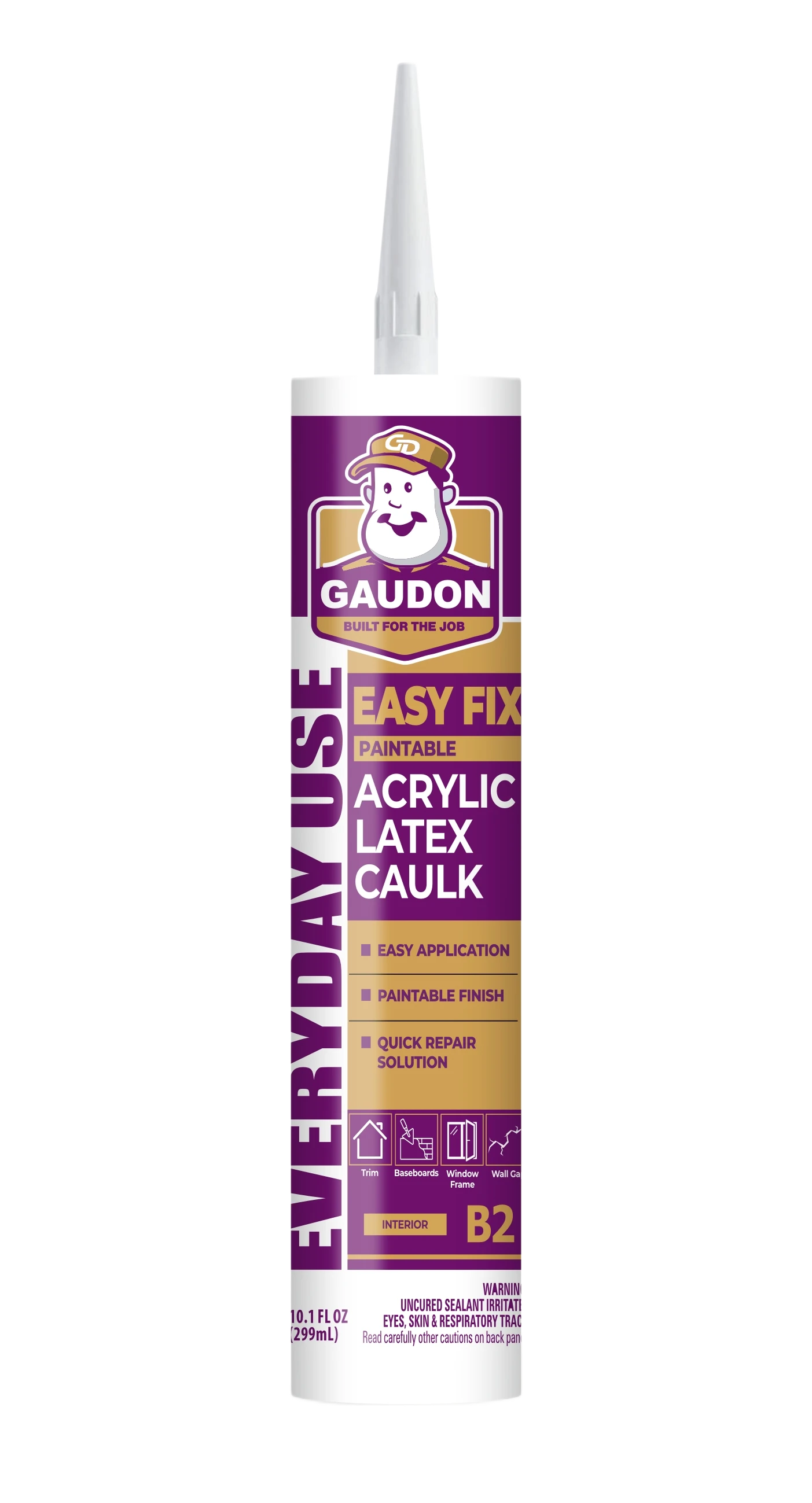 Everyday Use Paintable Acrylic Latex Caulk